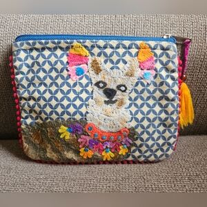 Karma Living Llama pouch